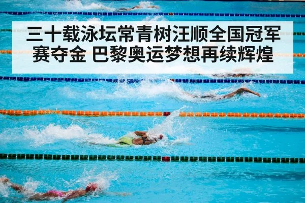 三十载泳坛常青树汪顺全国冠军赛夺金 巴黎奥运梦想再续辉煌